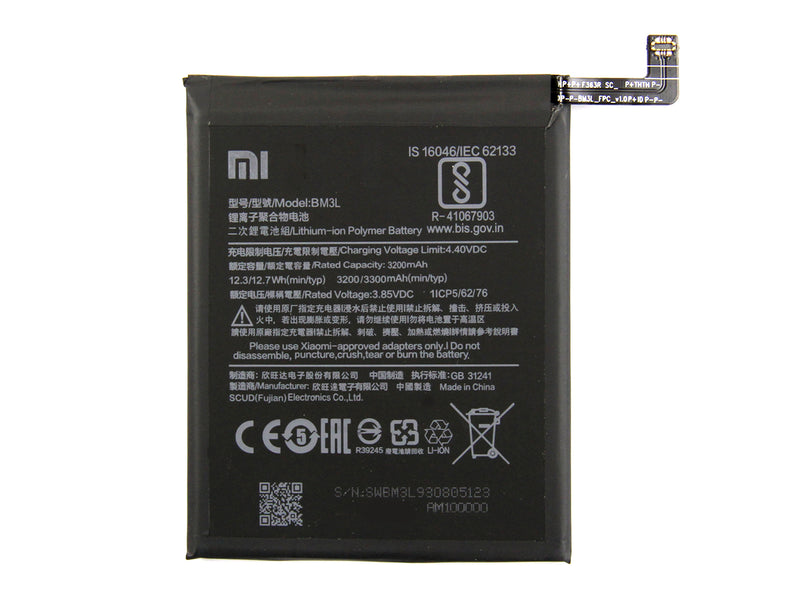 Xiaomi Mi 9 Batería BM3L (OEM)