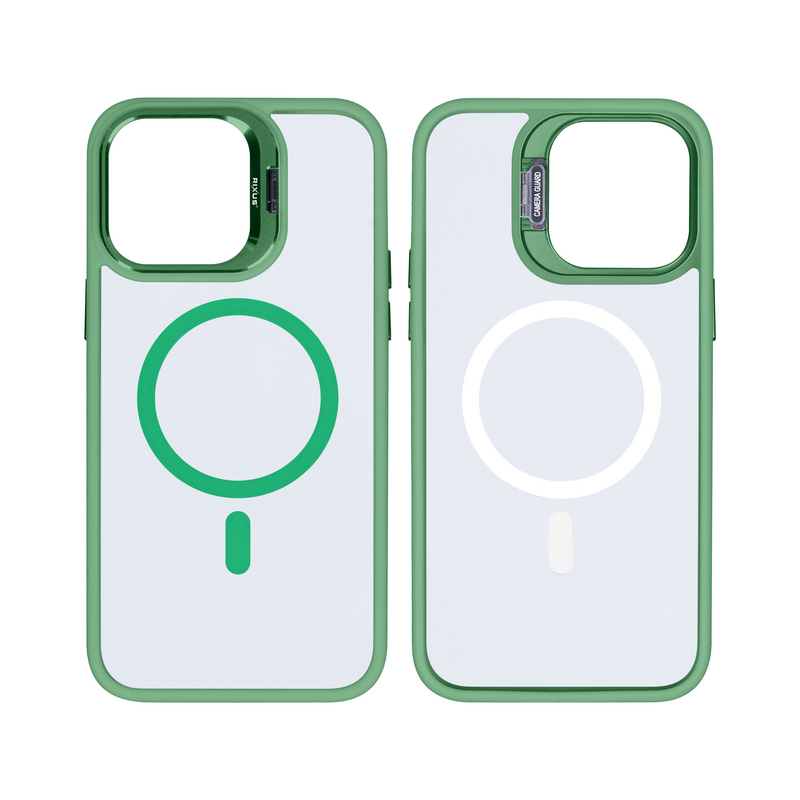 Rixus Classic 03 Case With MagSafe For iPhone 14 Pro Light Green