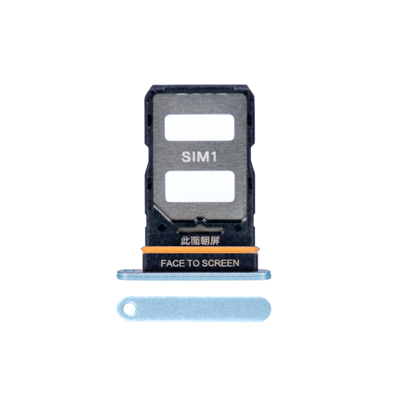 Xiaomi Redmi Note 12 Pro Plus (22101316UG) Sim Card Holder Blue OEM