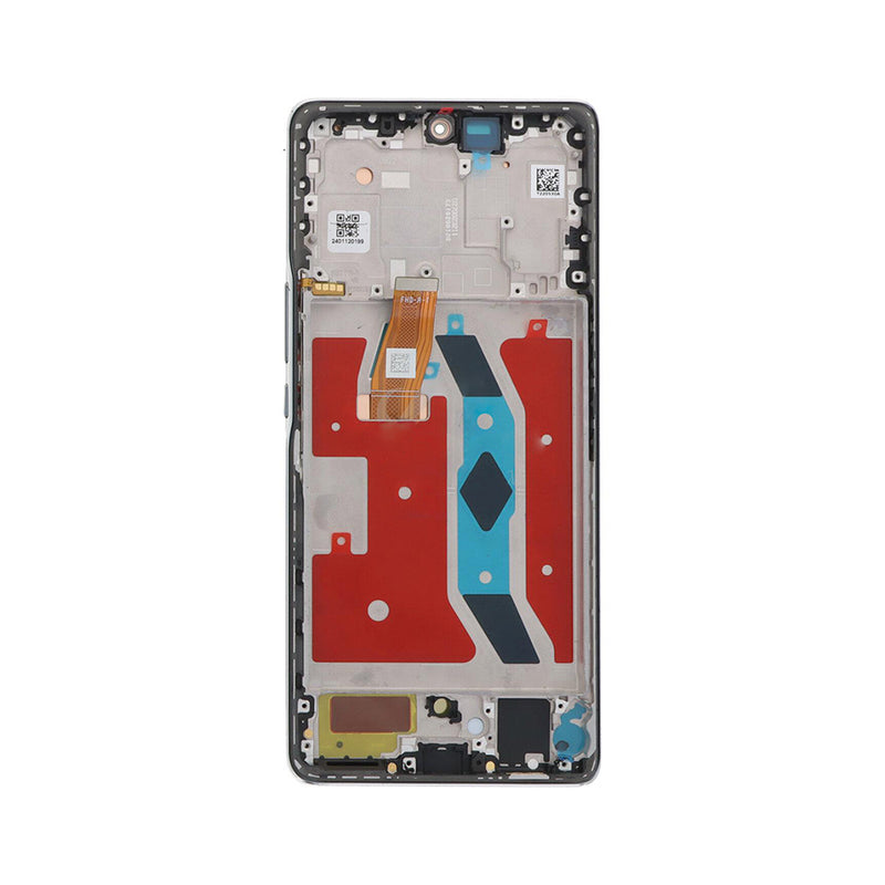 Huawei Honor Magic5 Lite (RMO-NX3), Honor X9a (RMO-NX1) Display And Digitizer With Frame Titanium Silver OEM