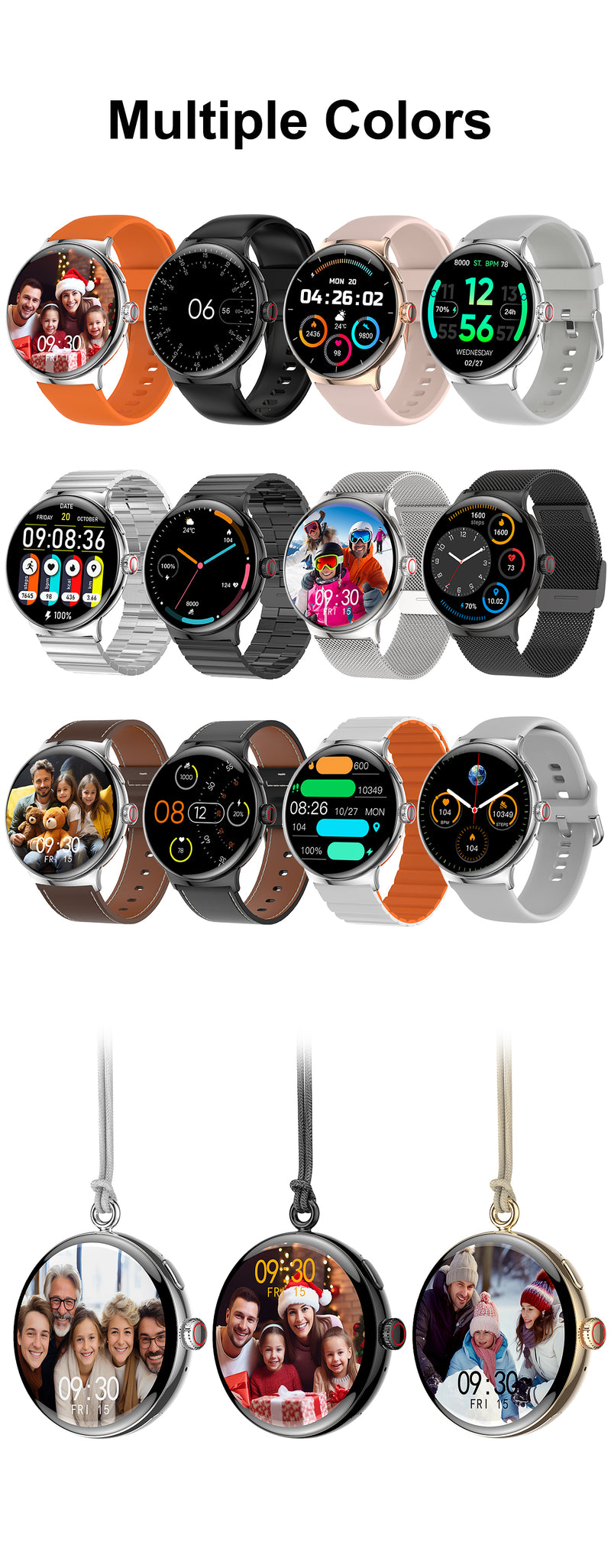 Linewear LA99 Smart Watch Black