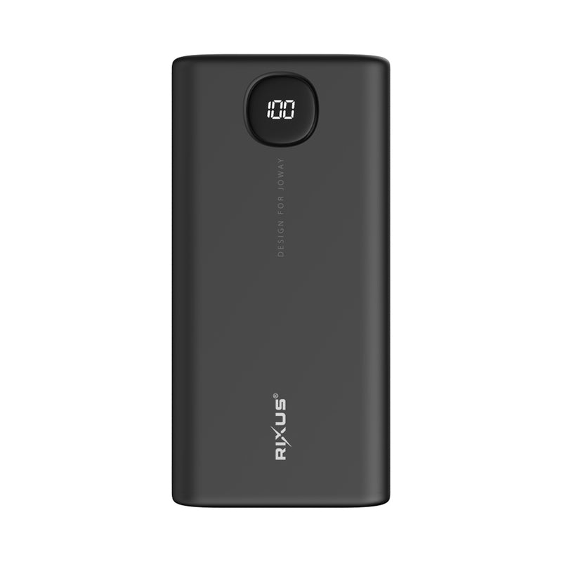 Rixus RXPB40 High Capacity Power Bank 40.000mAh Black