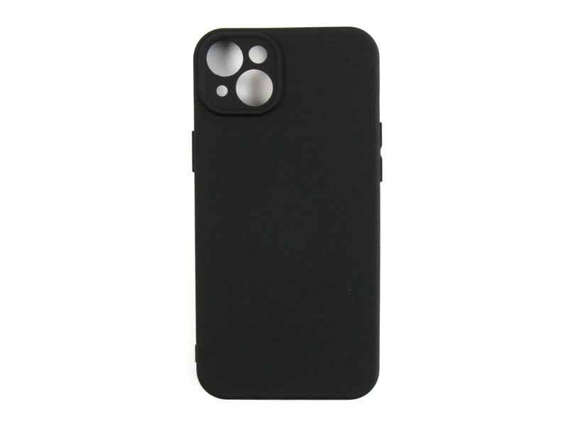 Rixus Para Funda de TPU blanda para iPhone 14 Plus Negro