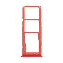 Samsung Galaxy A10 A105F Sim and MicroSD Card Holder Red