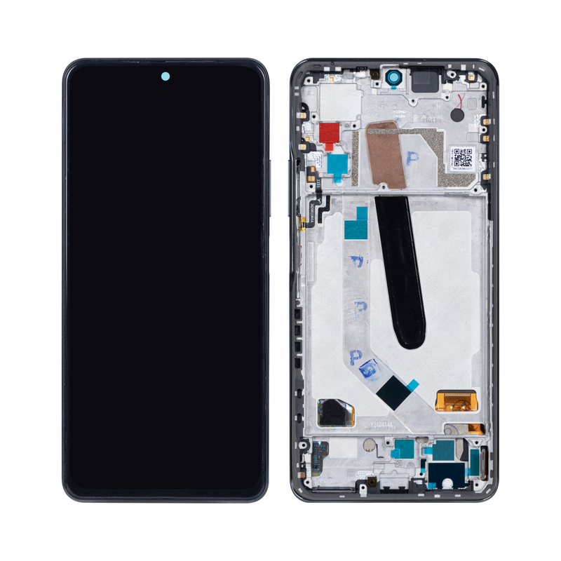 Xiaomi Mi 11x, Mi 11x Pro, Mi 11i Display And Digitizer With Frame Cosmic Black OEM