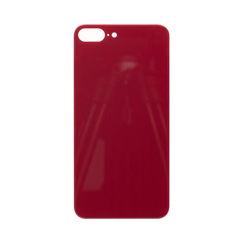 Pour iPhone 8 Plus Extra Glass Red (Cadre de l'appareil photo élargi)