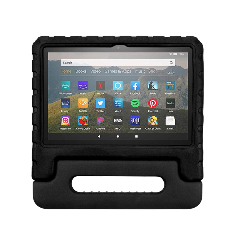 Rixus RXTC06 Tablet Kids Case 10.2 (2021,2019) iPad Air 3 10.5 (2019) iPad Pro 10.5 (2018) Noir