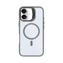 Rixus Classic 03 Case With MagSafe For iPhone 16 Titanium Grey