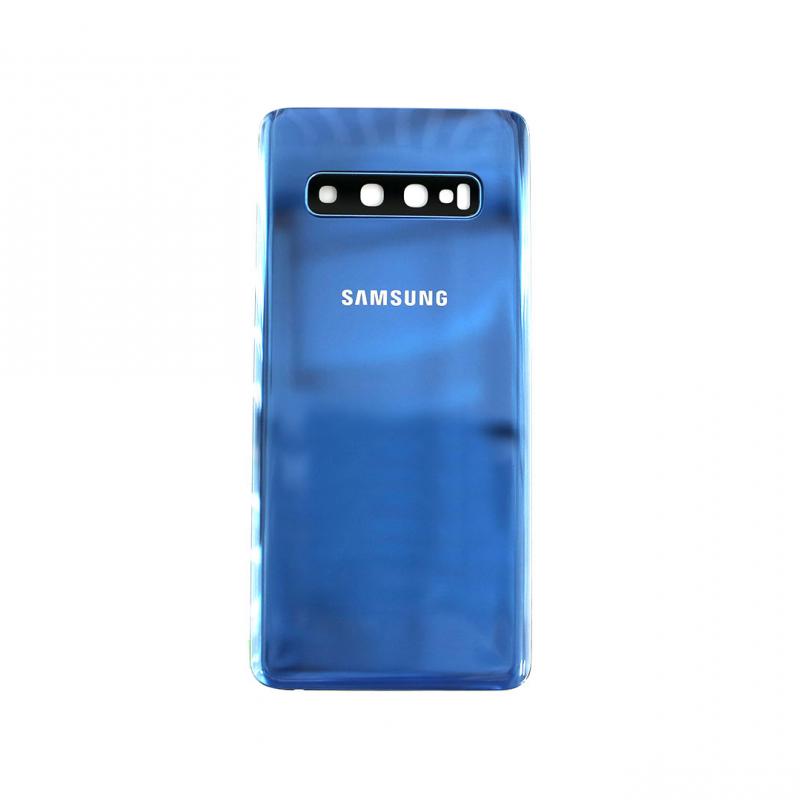 Samsung Galaxy S10 G973F Tapa Trasera Azul Prisma Con Lente (OEM)