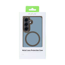 Rixus Classic 04 Case With MagSafe For Samsung Galaxy S25 S931B Brown