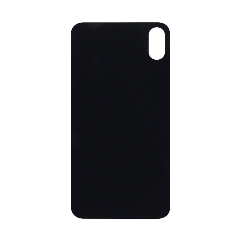 Pour iPhone X Extra Glass Black (cadre élargi de l'appareil photo)