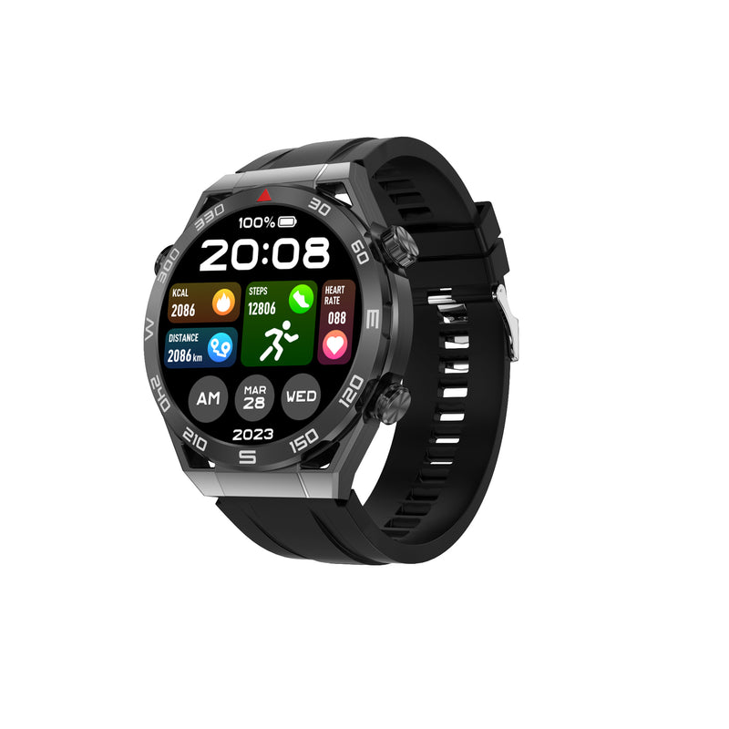 DTNO 1 DT Ultra Mate Smart Watch Black