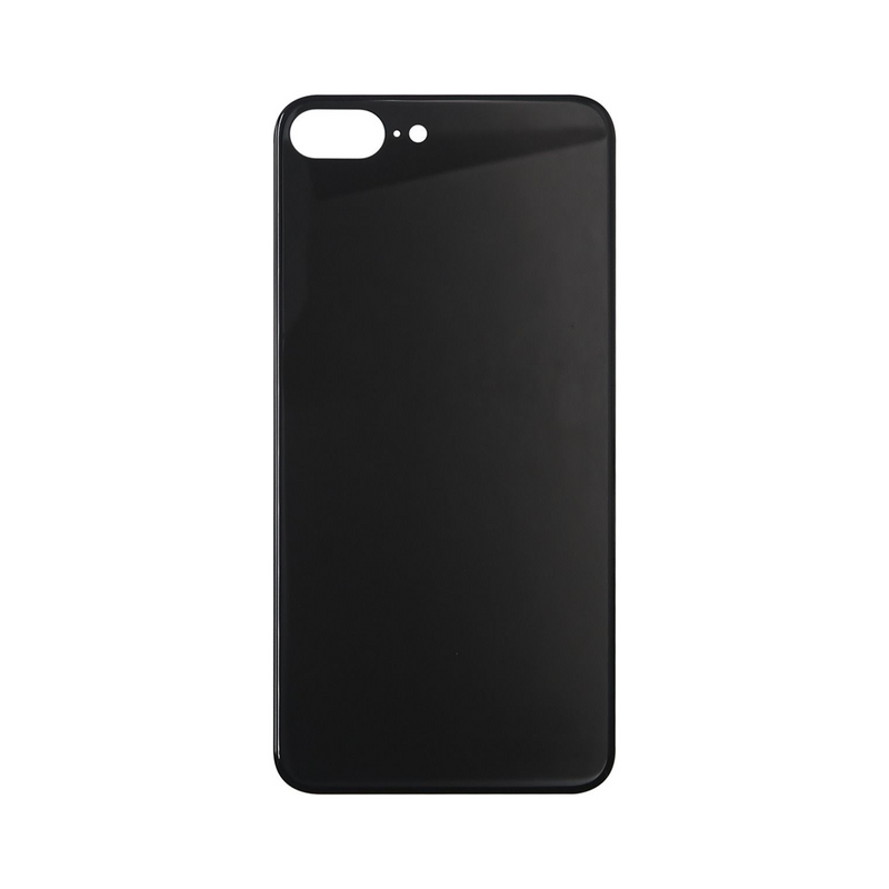 For iPhone 8 Plus Extra Glass Negro (Marco de la cámara ampliado)