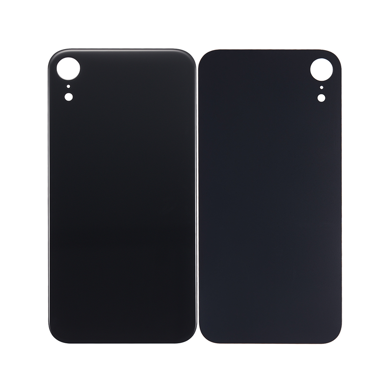 Pour iPhone Xr Extra Glass Black (cadre élargi de l'appareil photo)
