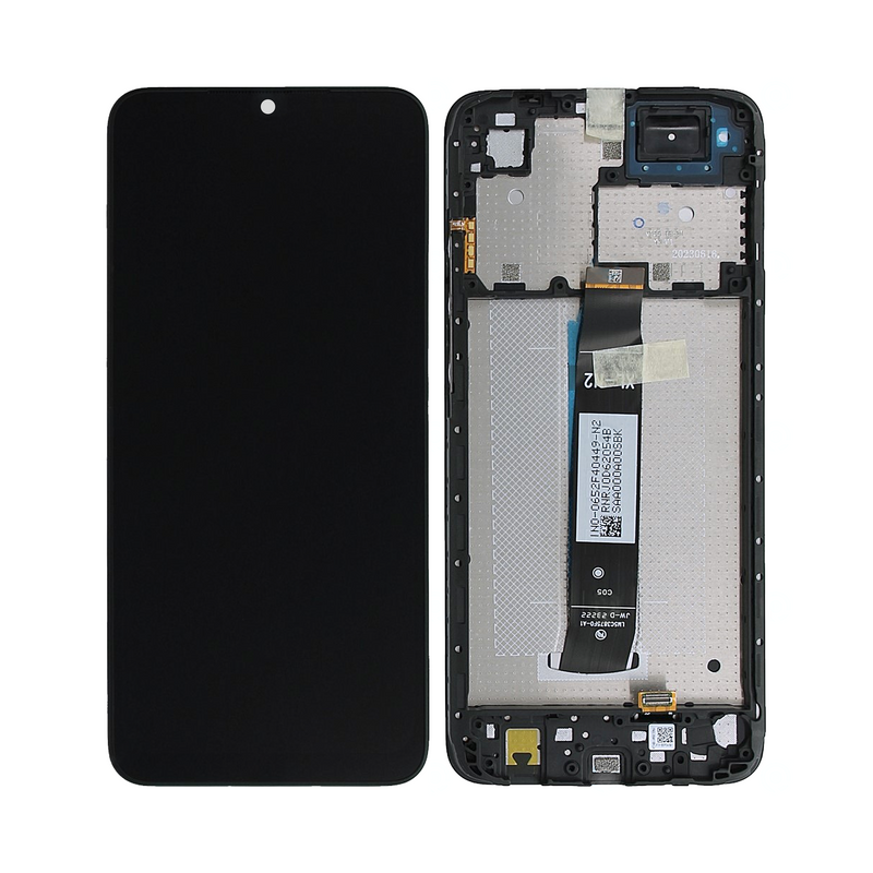 Xiaomi Redmi A2, A2 Plus Display And Digitizer With Frame Black OEM