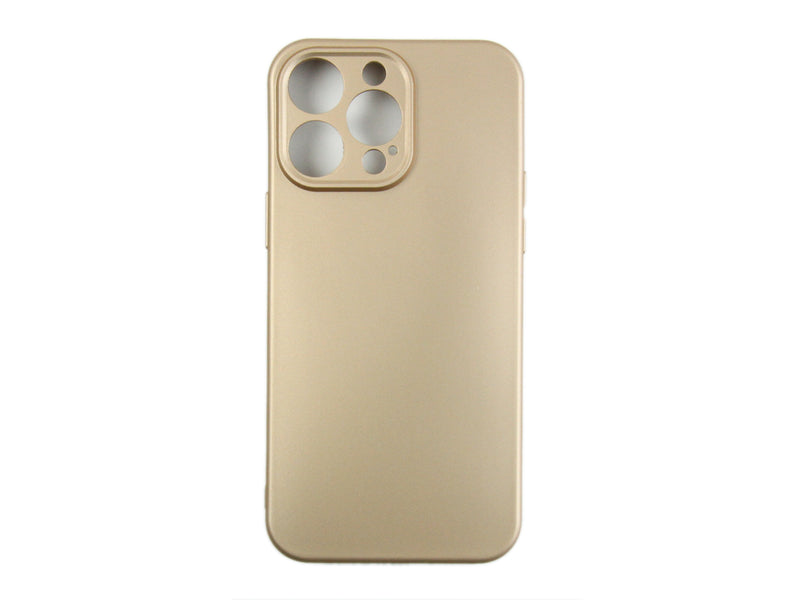 Rixus Coque TPU souple pour iPhone 14 Pro Max Or