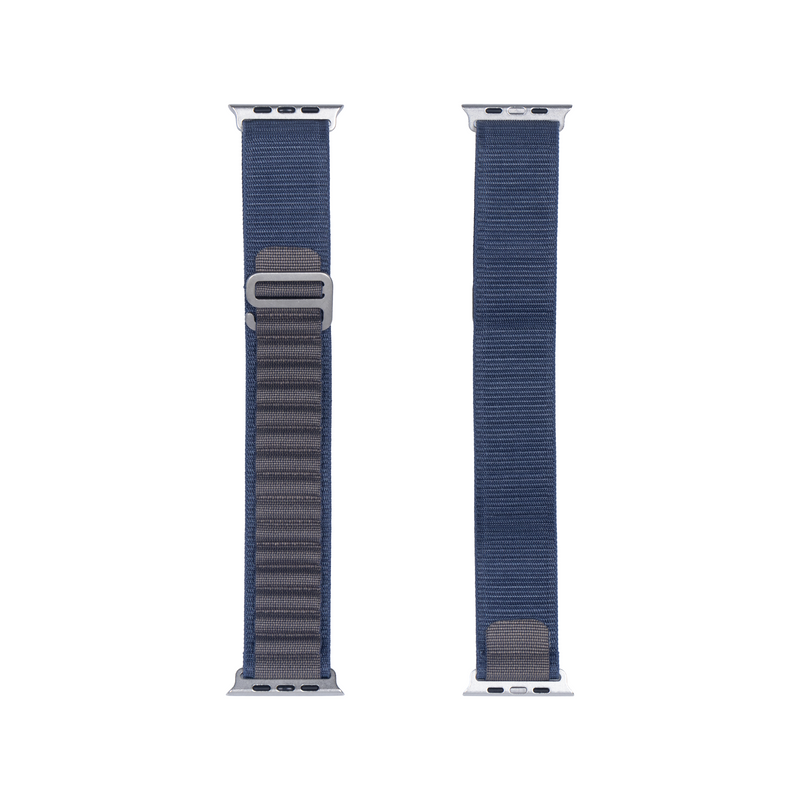 For Apple Watch 38mm, 40mm, 41mm Nylon Band Sport Loop Blue Retail Box