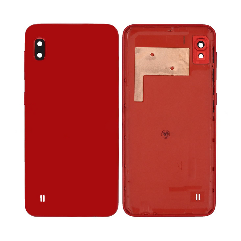 Samsung Galaxy A10 A105F Tapa Trasera Roja Con Lente (OEM)