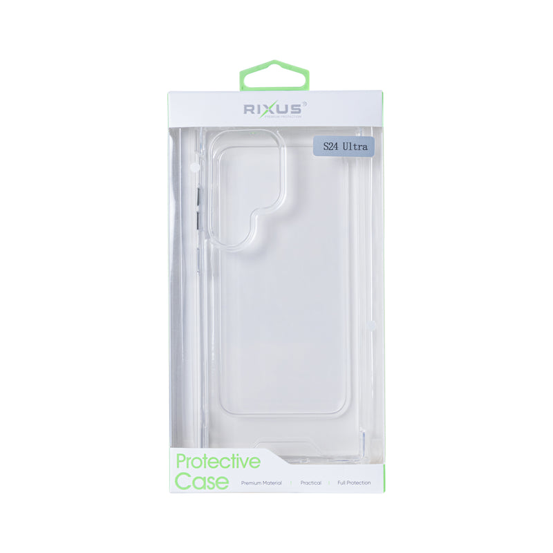 Rixus For Samsung Galaxy S24 Ultra 5G S928B Crystal Clear Anti-shock TPU