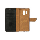Rixus Bookcase For Samsung Galaxy S9 G960F Black