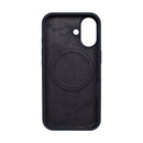 Rixus For iPhone 16 Soft TPU Phone Case With MagSafe Black