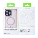 Rixus Classic 04 Case With MagSafe For iPhone 14 Pro Max Pink