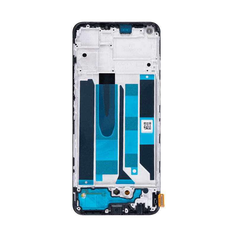 Realme 8 Pro RMX3081 Display And Digitizer With Frame Black Original