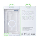 Rixus Anti-Burst Case With MagSafe For Samsung Galaxy S25 Plus S936B Transparent