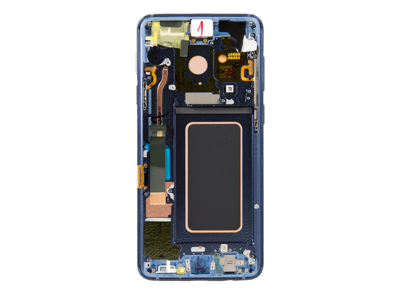 Samsung Galaxy S9 Plus G965F Display And Digitizer With Frame Coral Blue Service Pack