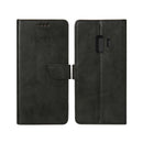 Rixus Bookcase For Samsung Galaxy S9 G960F Black