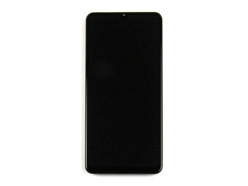 Samsung Galaxy M32 M325F Display And Digitizer With Frame Black Service Pack