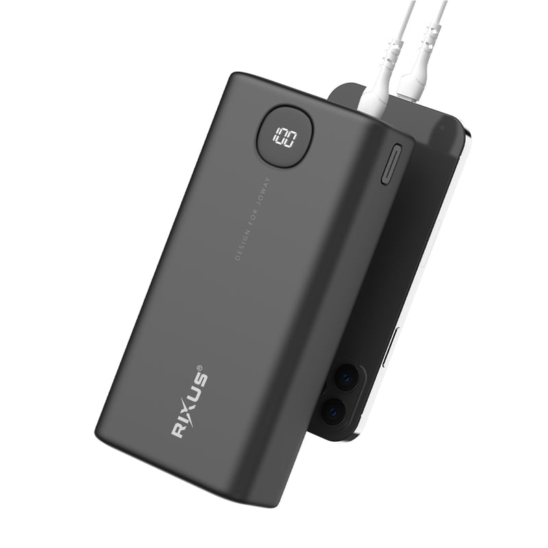 Rixus RXPB40 High Capacity Power Bank 40.000mAh Black