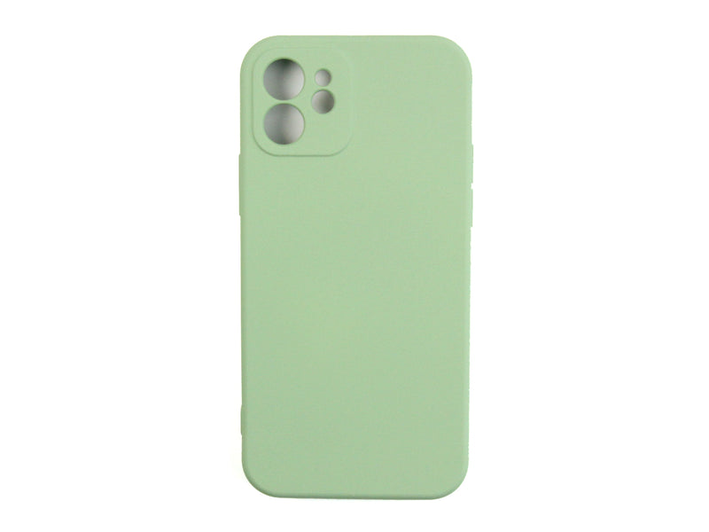 Rixus Para Funda de TPU suave Matcha para iPhone 12