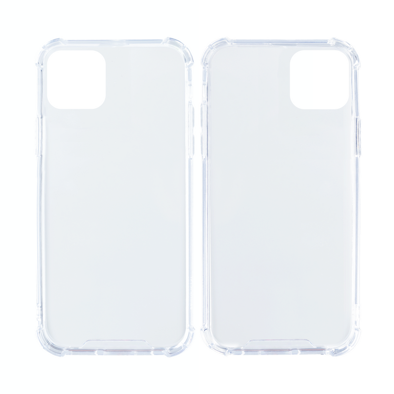 Rixus For iPhone 12 Mini Anti-Burst Case Transparent