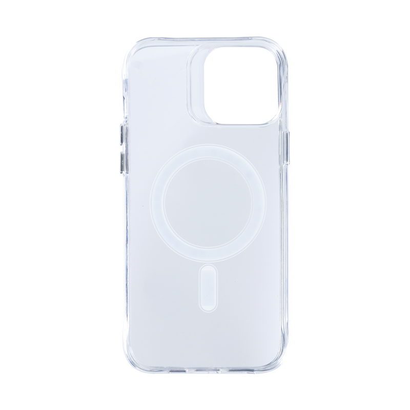 Rixus Para iPhone 13 Pro TPU Cristalino Antichoque Con MagSafe
