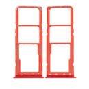 Samsung Galaxy A10 A105F Sim and MicroSD Card Holder Red