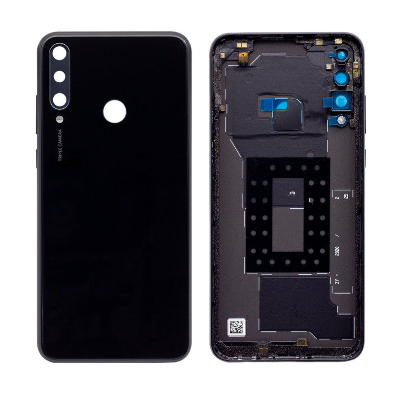 Huawei Y6p Back Cover Midnight Black (+ Lens)