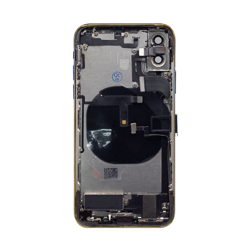 For iPhone XS Complete Housing Incl All Small Parts Without Battery and Back Camera (Black)