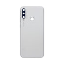 Huawei Y6p Back Cover White (+ Lens)