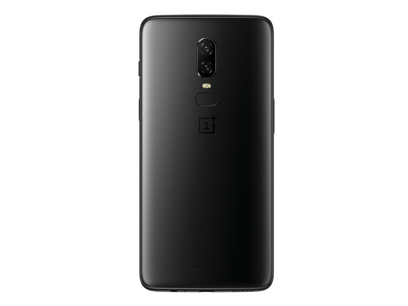 OnePlus 6 Back Cover Mirror Black With Lens OEM