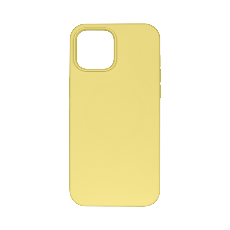 Rixus Para Funda para teléfono de TPU suave para iPhone 14 con MagSafe Gold