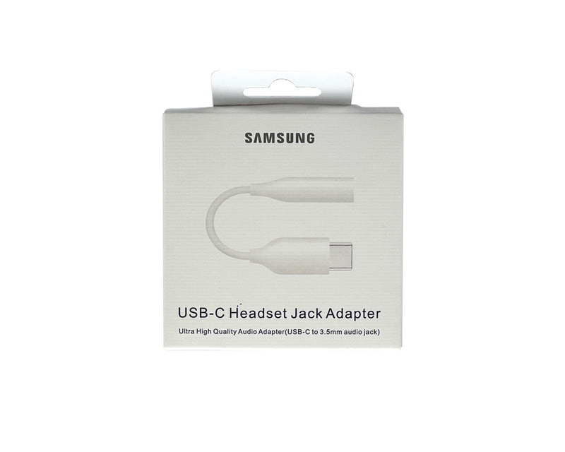 Samsung USB-C to 3,5mm Audio Jack Adaptor White Retail Box