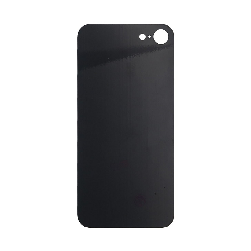 For iPhone 8 Extra Glass Black (Enlarged camera frame)