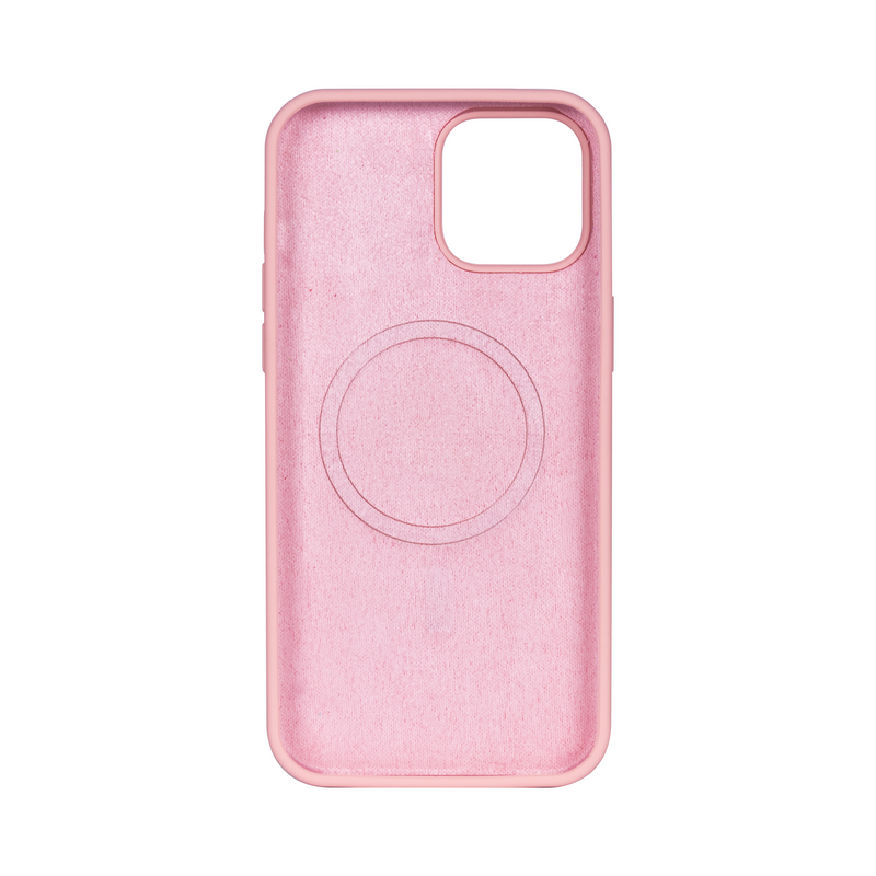 Rixus For iPhone 14 Soft TPU Phone Case With MagSafe Pink