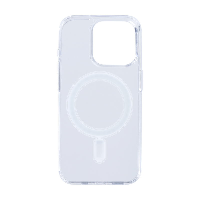 Rixus Para Funda magnética transparente iPhone 15 Pro