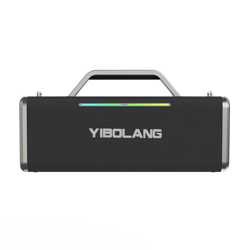 Yibolang Bluetooth Speaker X49Plus with Two Microphones Black