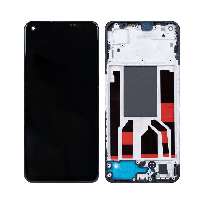 Oppo Reno 8 5G CPH2359 Display And Digitizer With Frame Shimmer Black Original