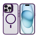 Rixus Classic 03 Case With MagSafe For iPhone 15 Pro Deep Purple