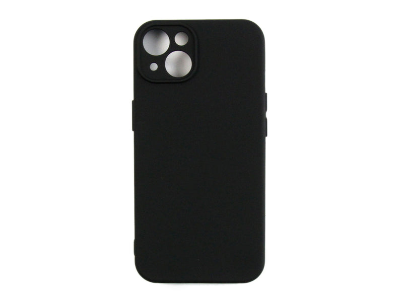 Rixus For iPhone 13 Soft TPU Phone Case Black