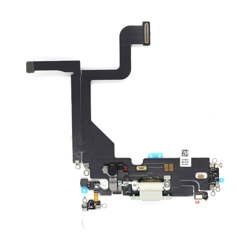 For Placa flexible del conector del sistema del iPhone 13 Pro Plata